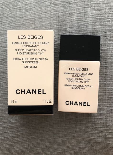 tinted sunscreen by chanel.